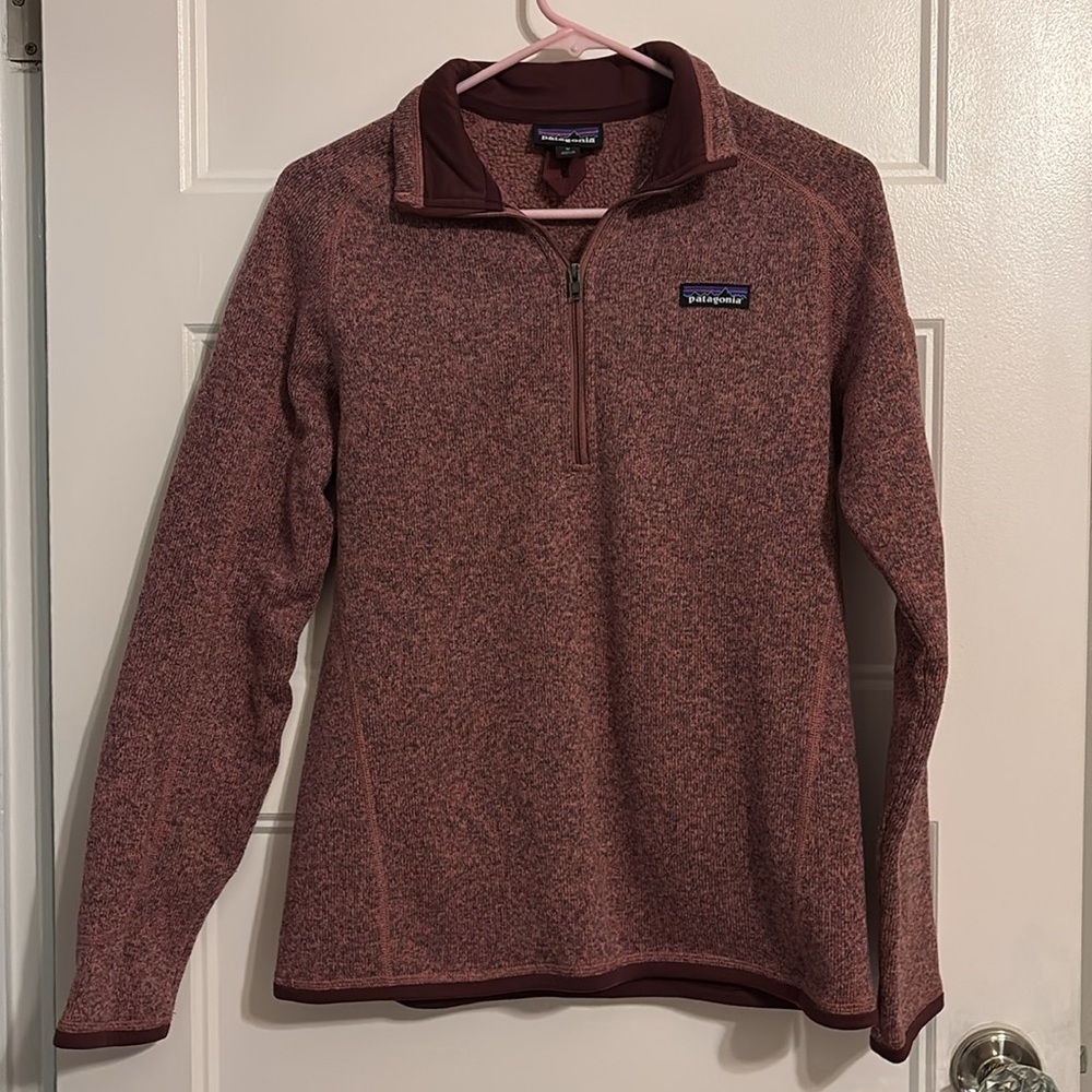 Women's Better Sweater 1/4-Zip Fleece - size medium